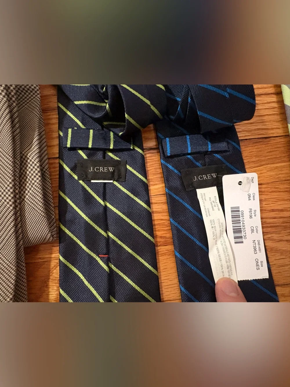 LOT of 10 Assorted Men’s Ties (Theory, JCrew, JCrew Factory, American Eagle)